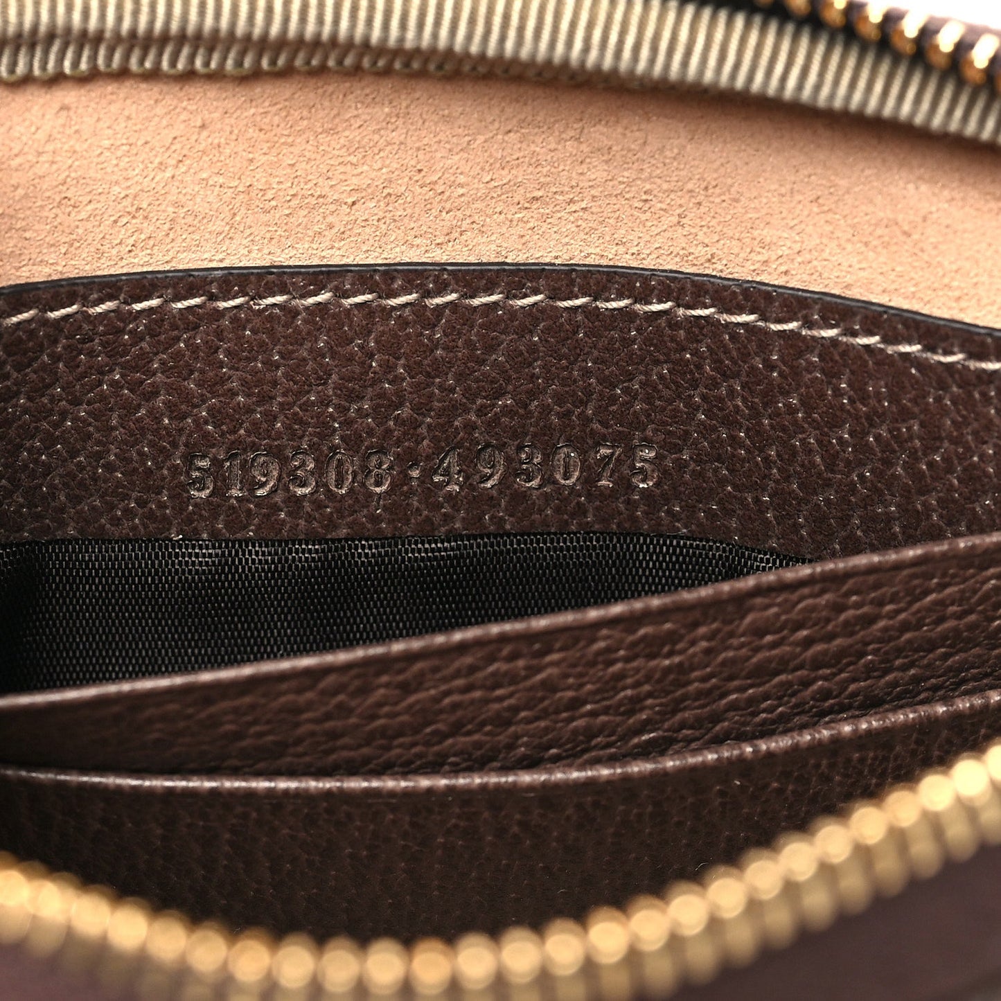 GG Supreme Monogram Ophidia Belted iPhone Case 75 30 Brown