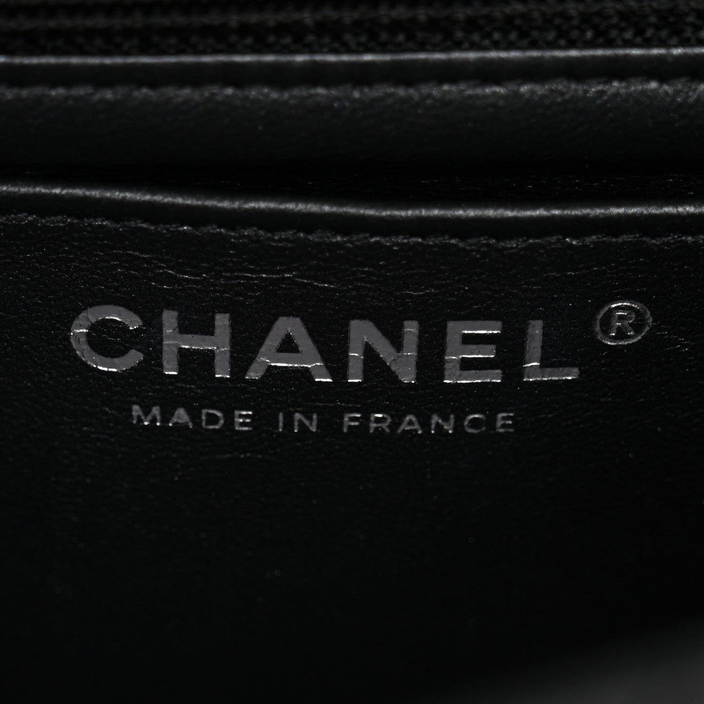 Lambskin Quilted Mini Rectangular Flap So Black