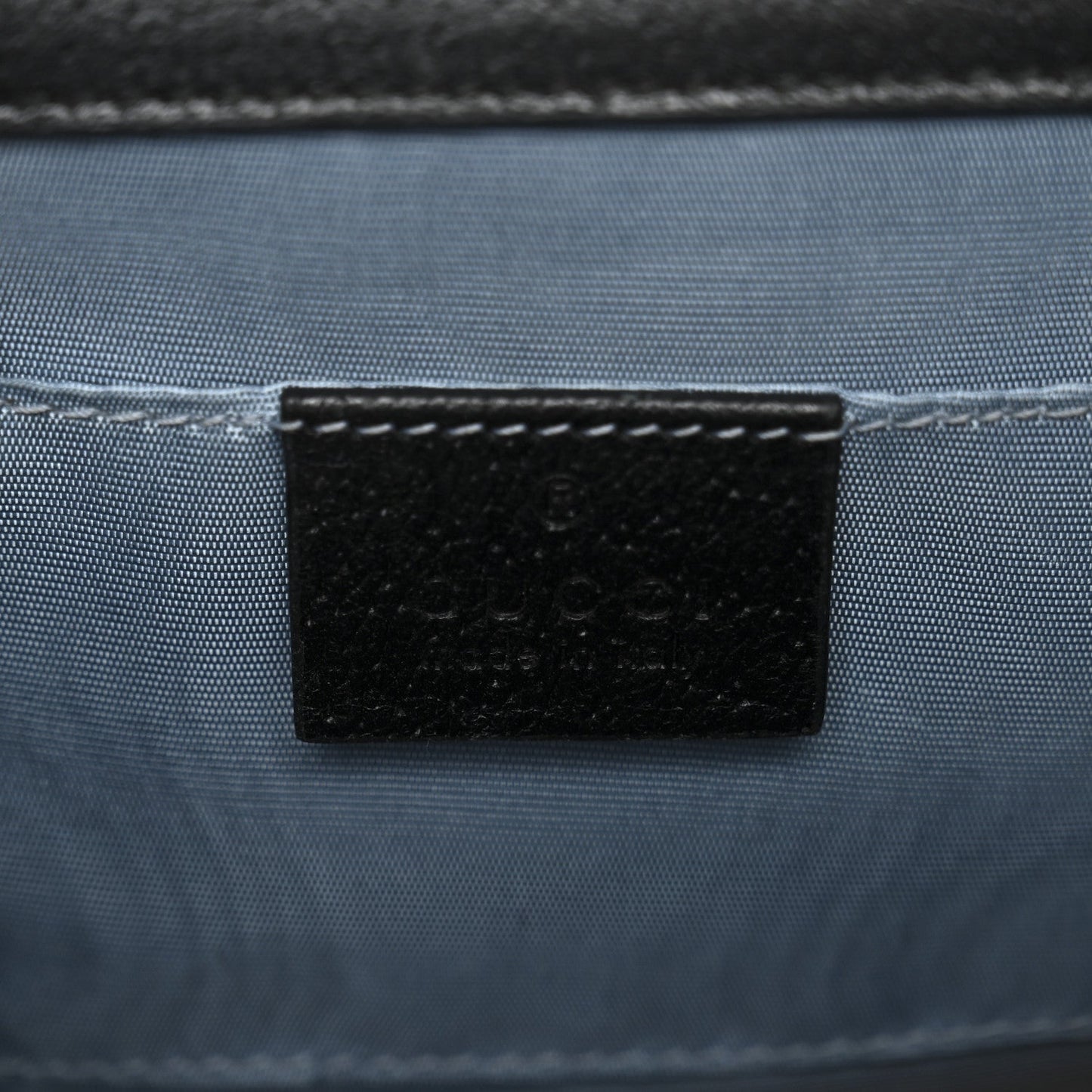 Grained Calfskin Bee Star Small Padlock Shoulder Bag Black