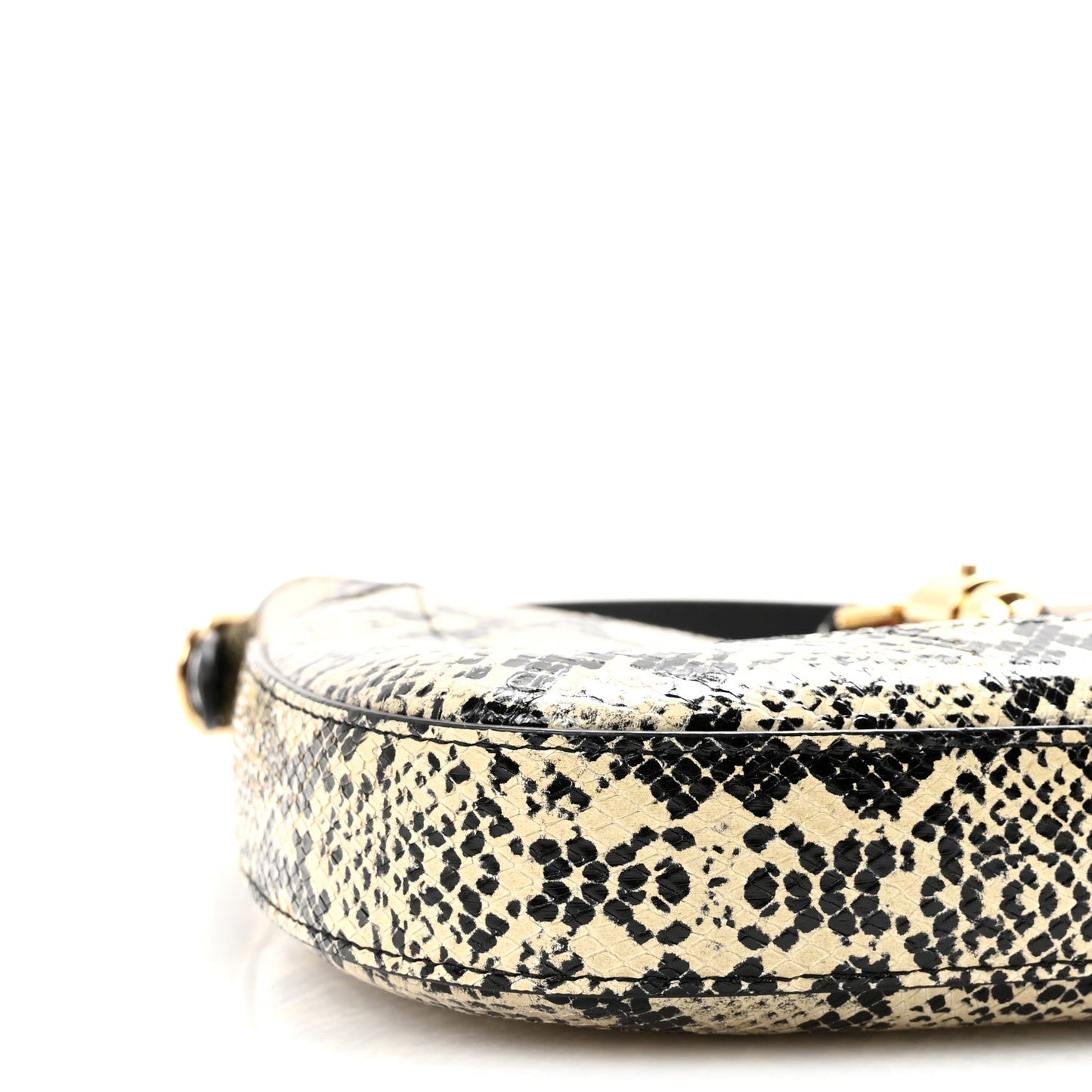Snakeskin Small Jackie 1961 Hobo Black Beige