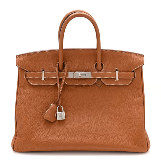 Togo Birkin 35 Gold