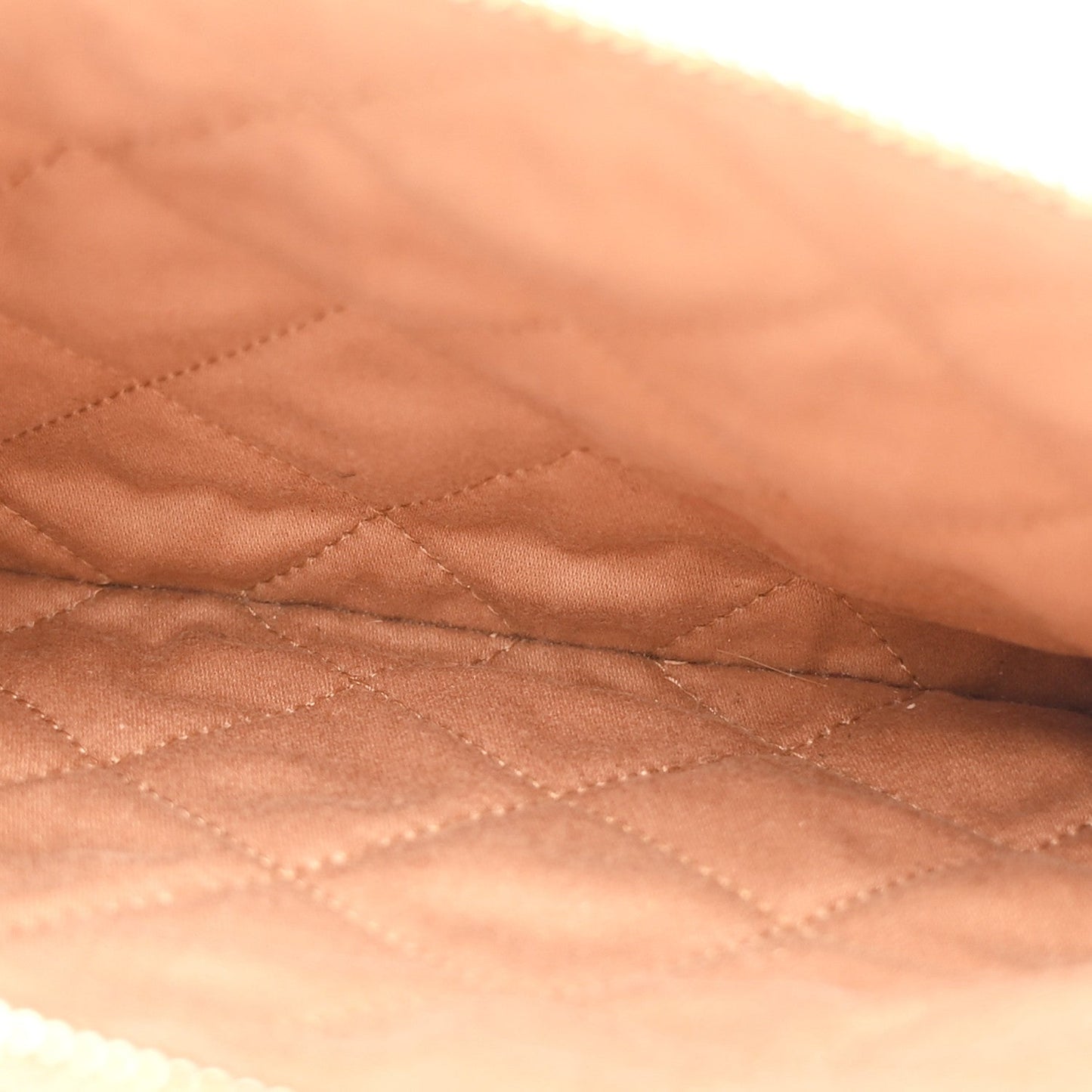 Shiny Calfskin Quilted Small Chanel 22 Beige