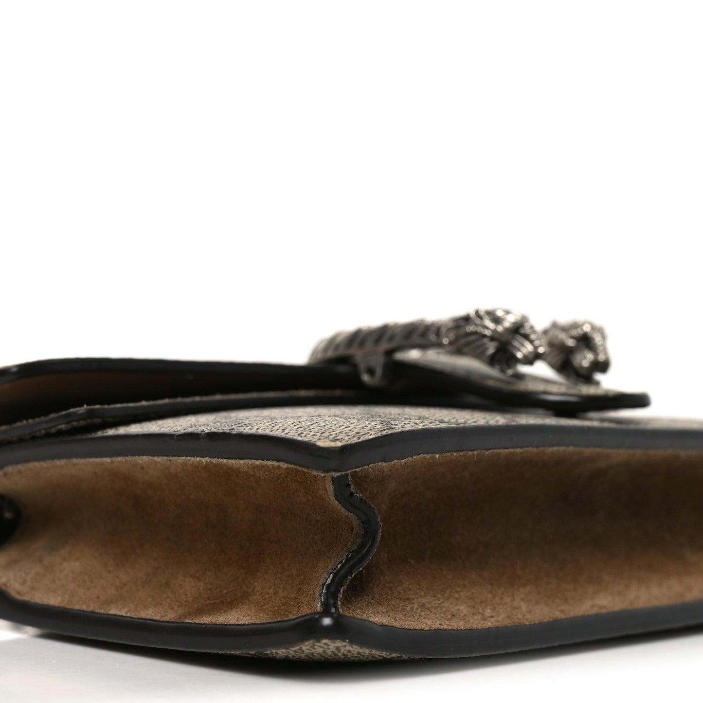 GG Supreme Monogram Super Mini Dionysus Shoulder Bag Taupe