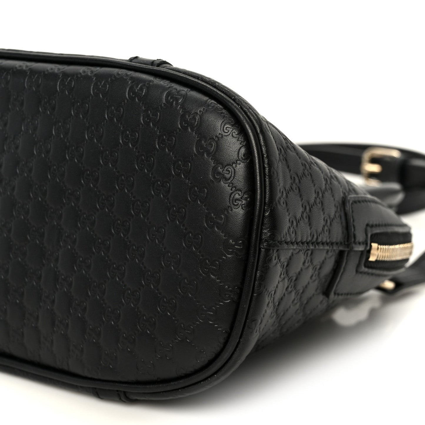 Microguccissima Mini Dome Bag Black
