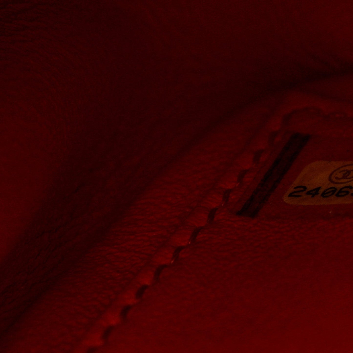 Caviar Quilted Small CC Filigree Flap Coral