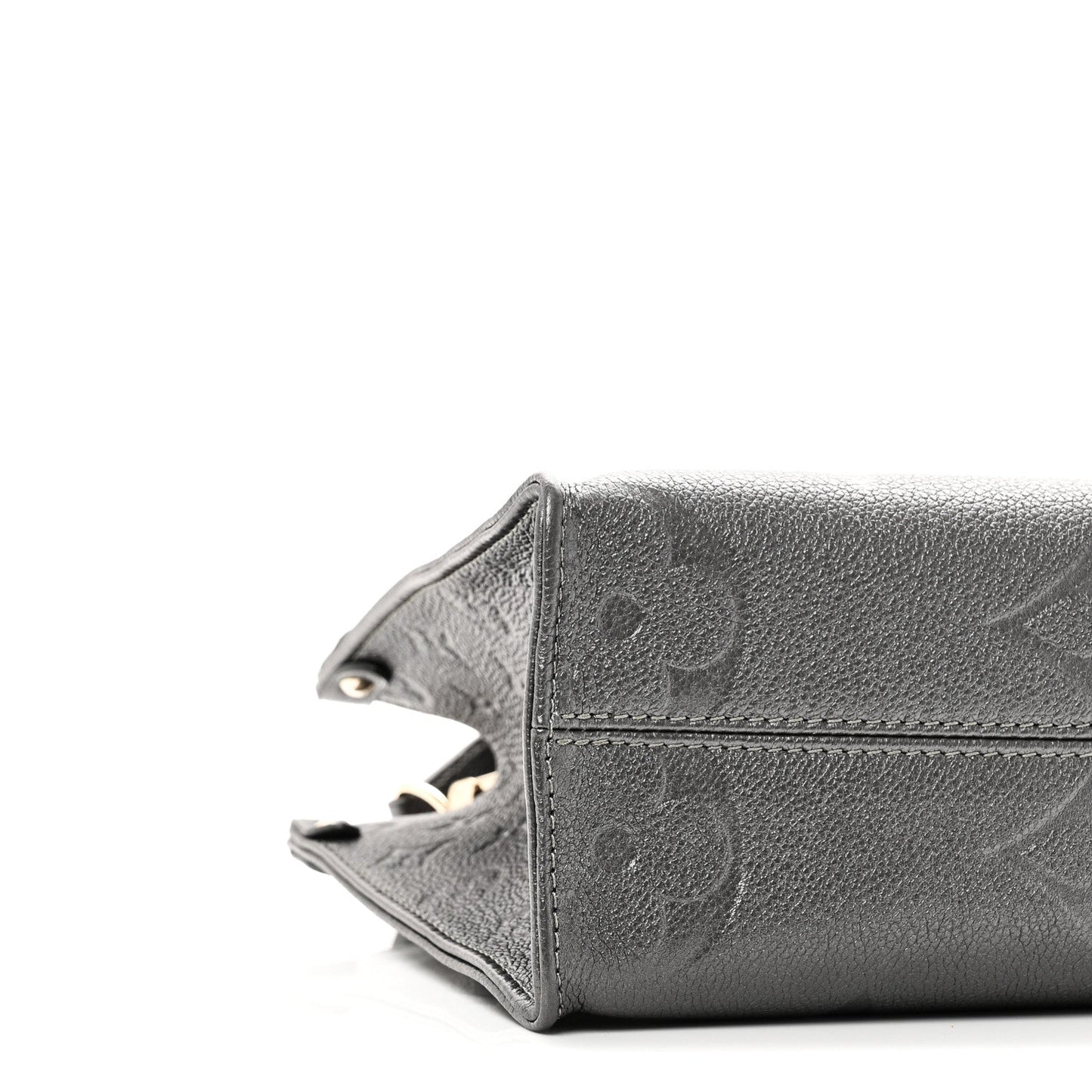Metallic Empreinte Monogram Giant Onthego PM Gun Metal