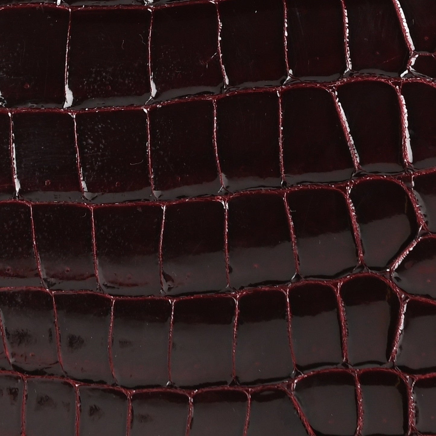 Shiny Porosus Crocodile Birkin 35 Bourgogne