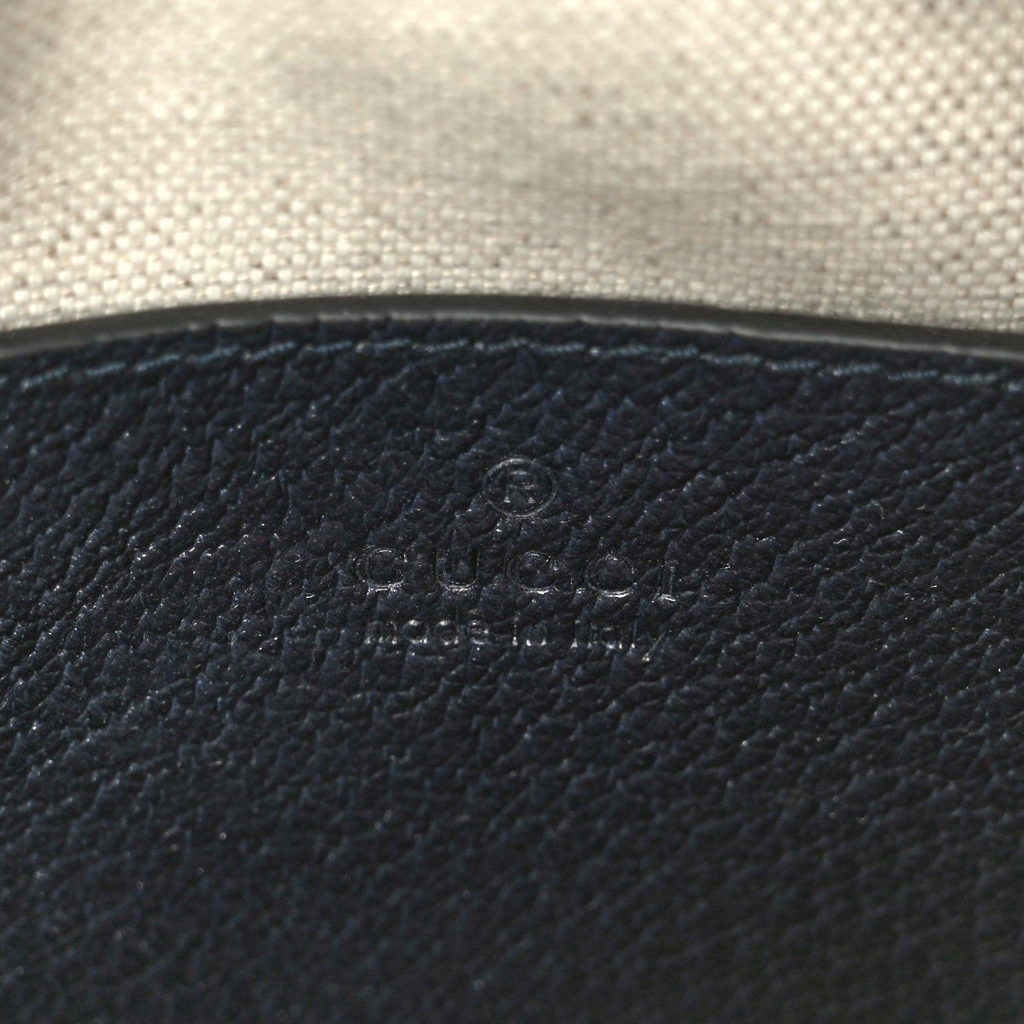 GG Supreme Monogram Textured Dollar Calfskin Web Small Ophidia Camera Bag Beige Blue