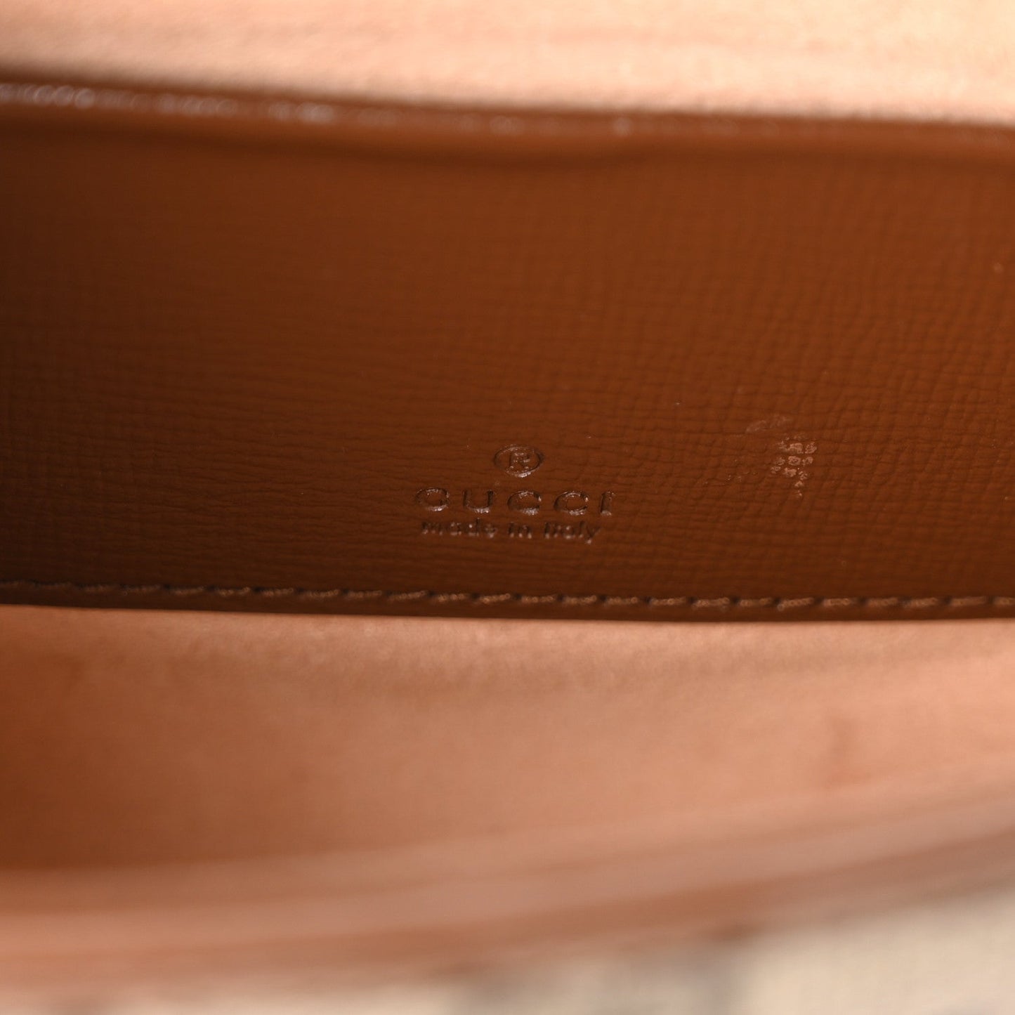 GG Supreme Monogram Azalea Calfskin Web Mini Jackie 1961 Hobo Beige Ebony Brown Sugar