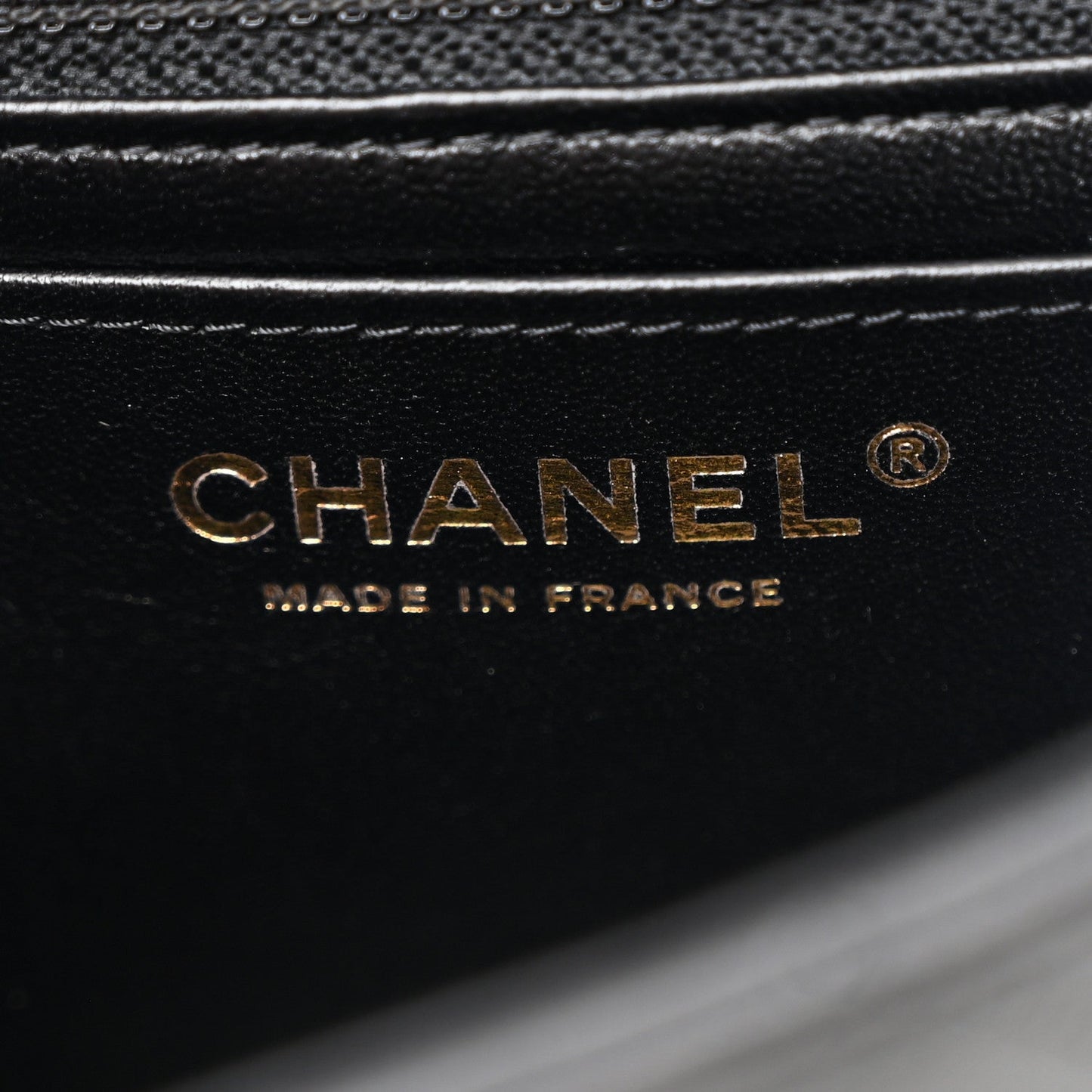 Lambskin Quilted Mini Rectangular Flap Black
