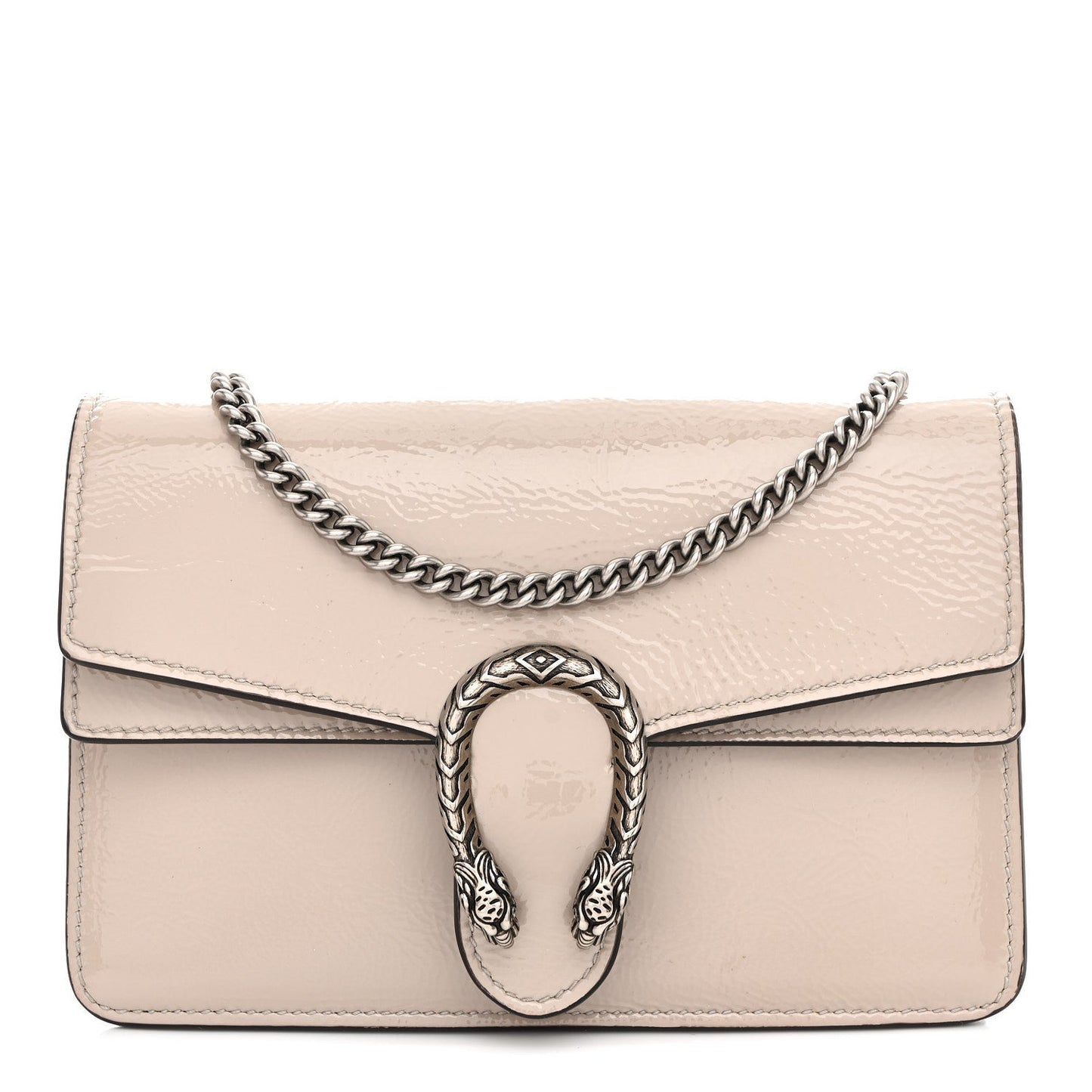 Crinkled Patent Mini Dionysus Shoulder Bag Sphinx