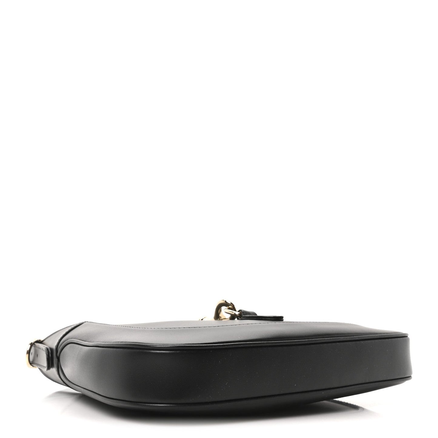 Calfskin Small Jackie Shoulder Bag Black
