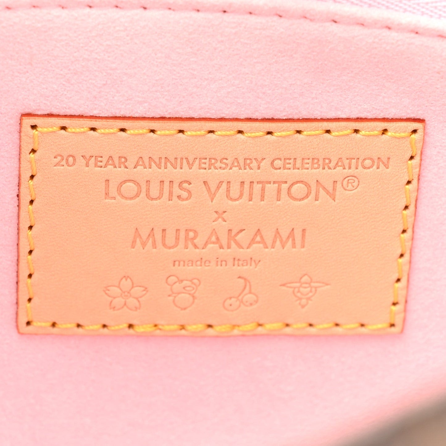 LV X TM Monogram Cherry Blossom Onthego PM Sakura Brown