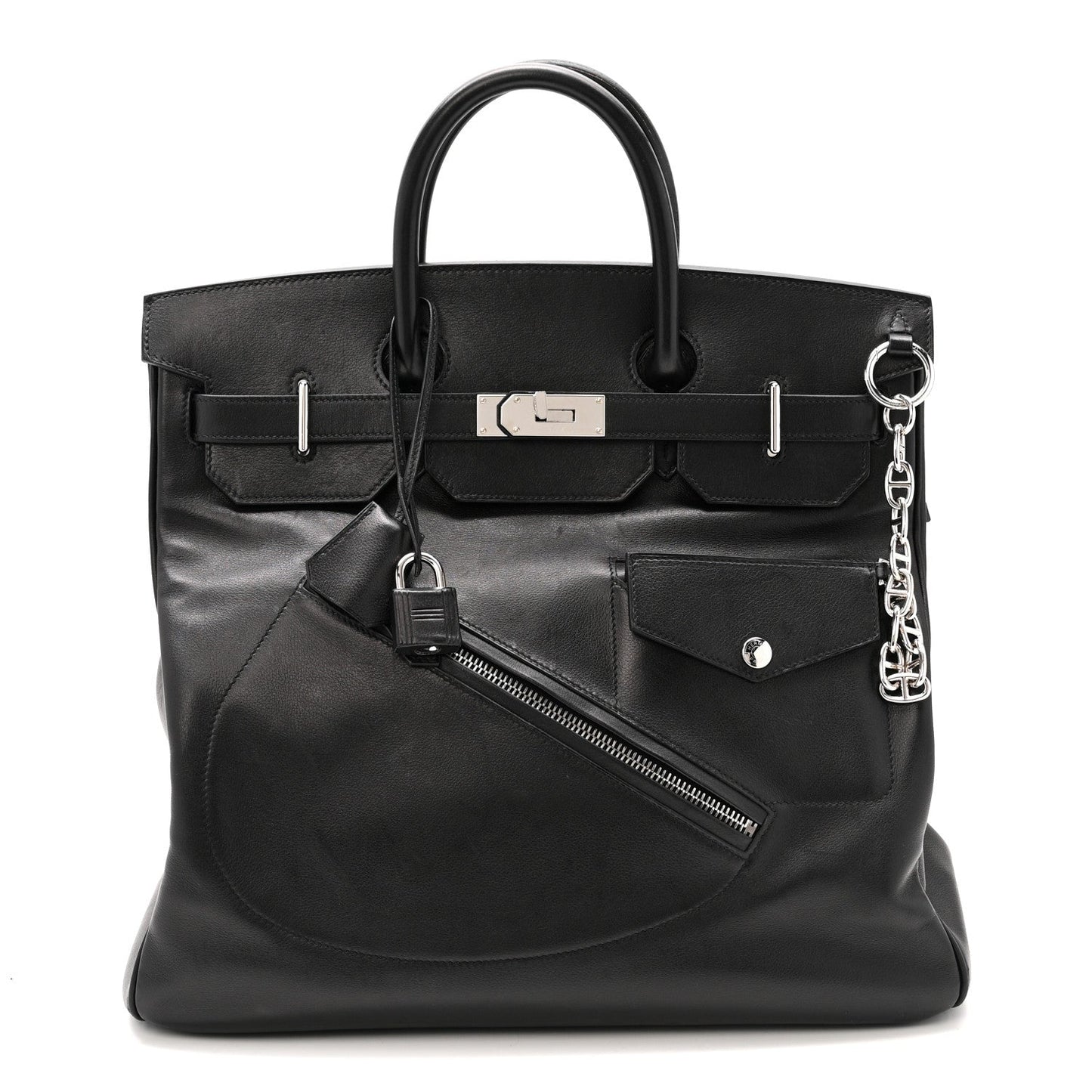 Veau Volupto Rock HAC Birkin 40 Black