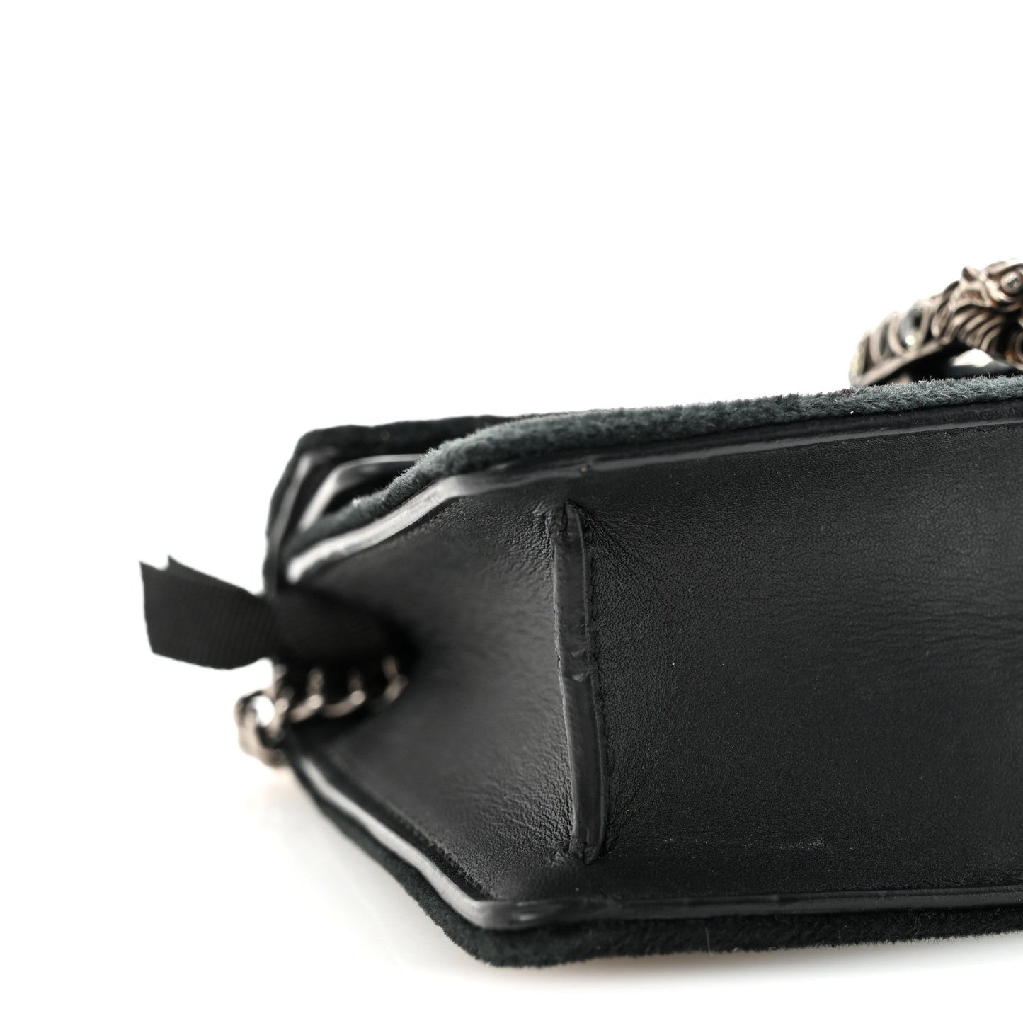 Velvet Super Mini Dionysus Shoulder Bag Black
