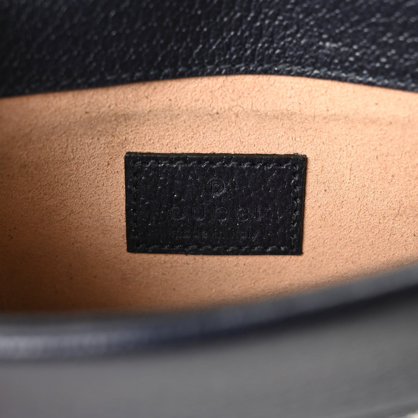 GG Supreme Monogram Textured Dollar Calfskin Super Mini Dionysus Shoulder Bag Beige Blue