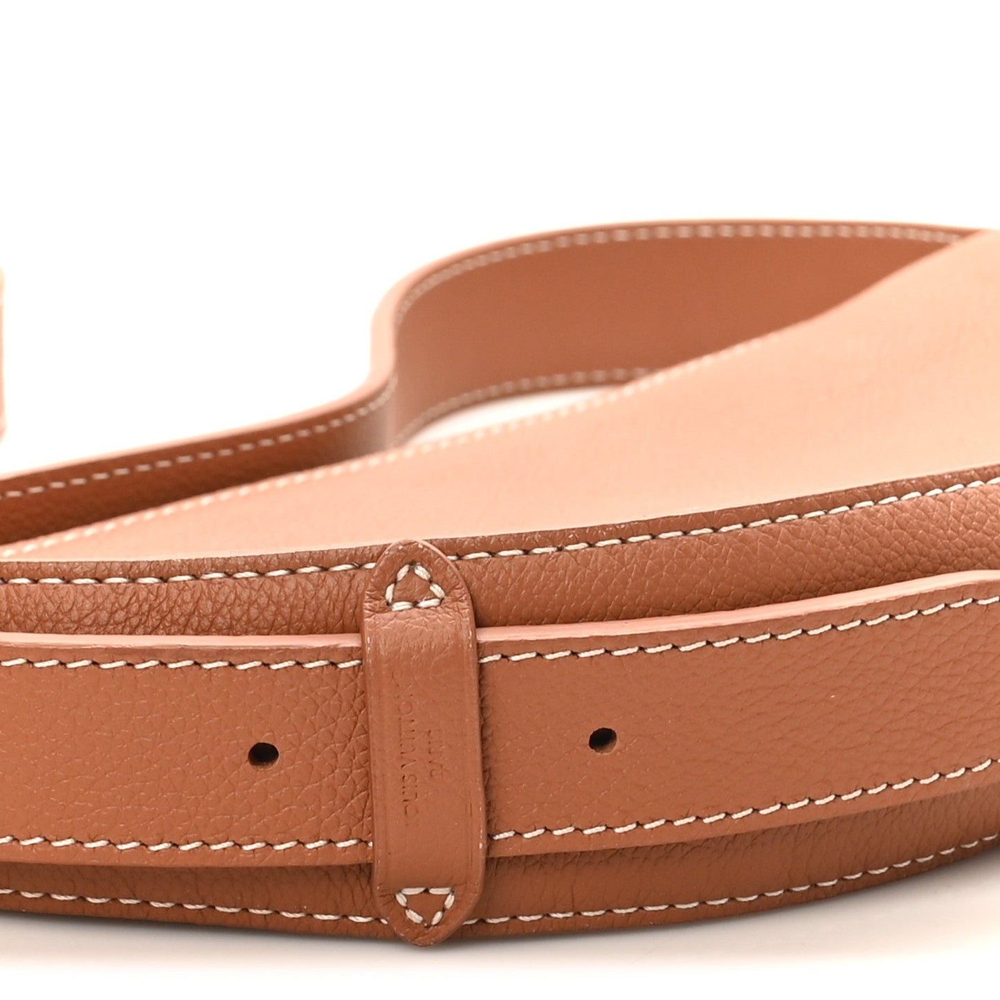 Smooth Calfskin Low Key Bumbag Cognac
