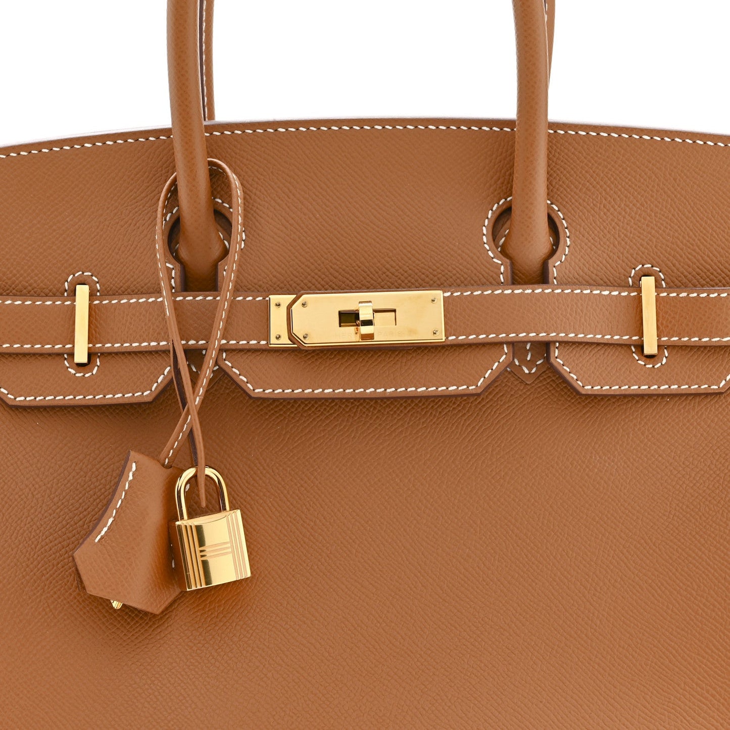 Epsom Birkin 30 Gold