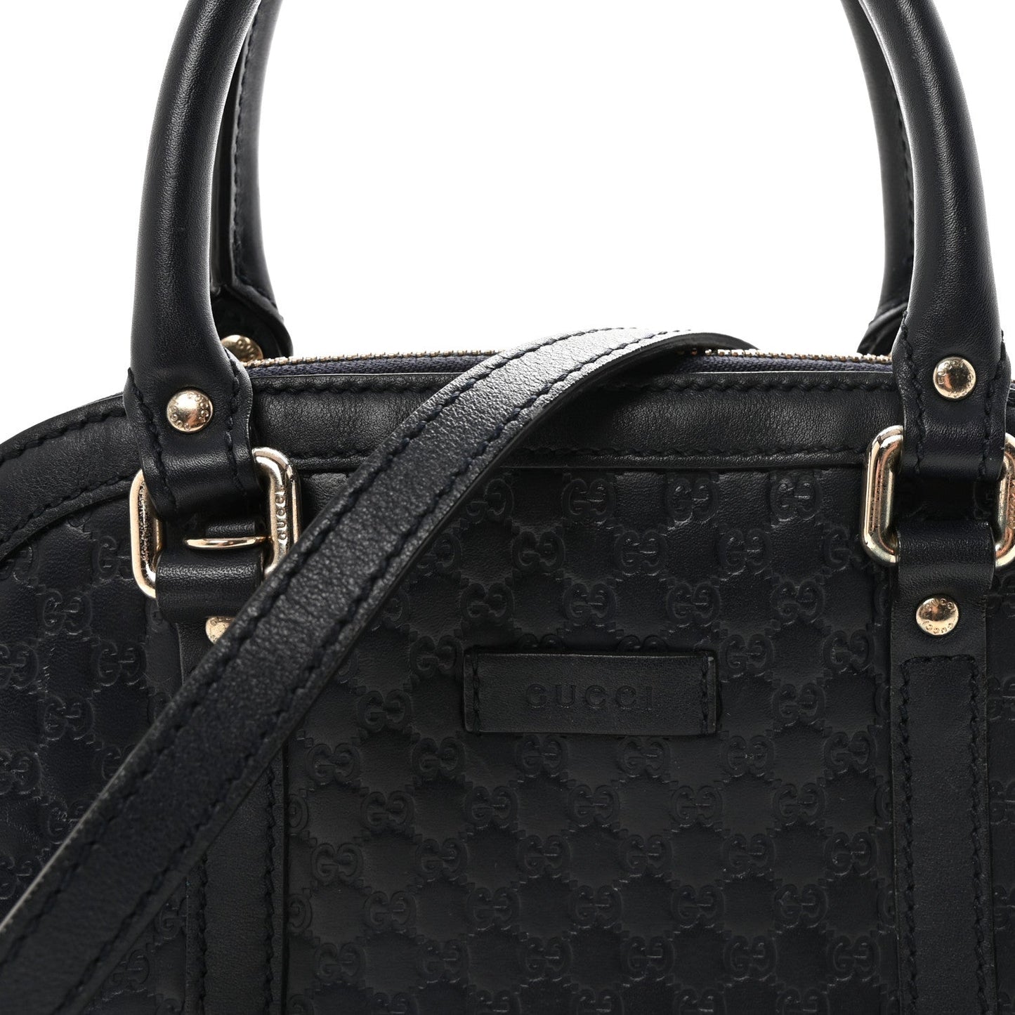 Microguccissima Mini Dome Bag Blue