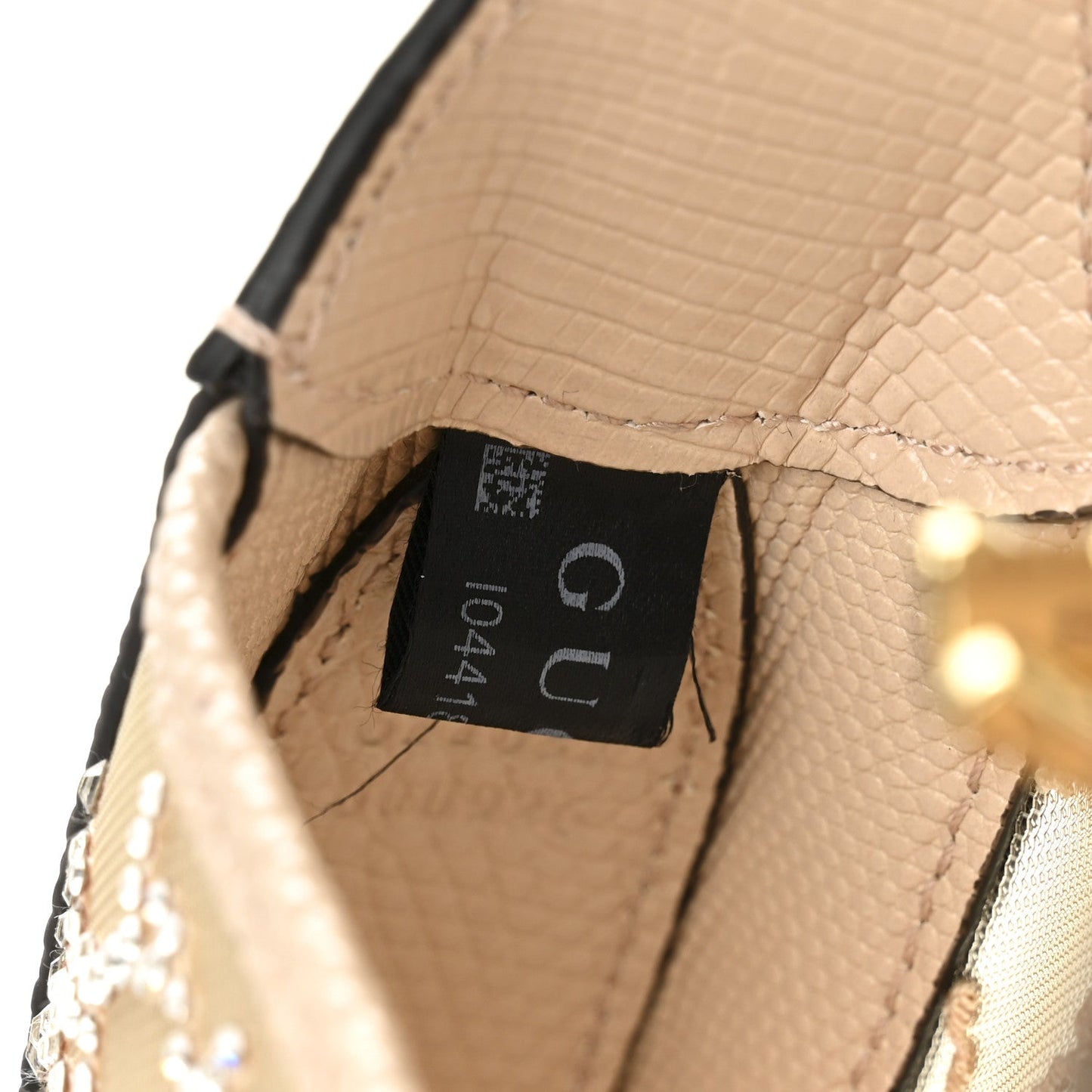 Lizard Mesh Crystal GG Monogram Mini Jackie 1961 Hobo Light Powder Skin Rose