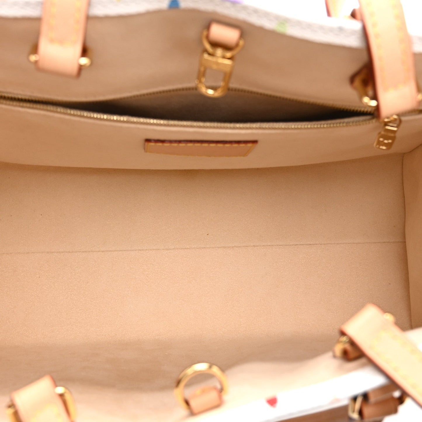 LV X TM Monogram Multicolor Onthego MM White