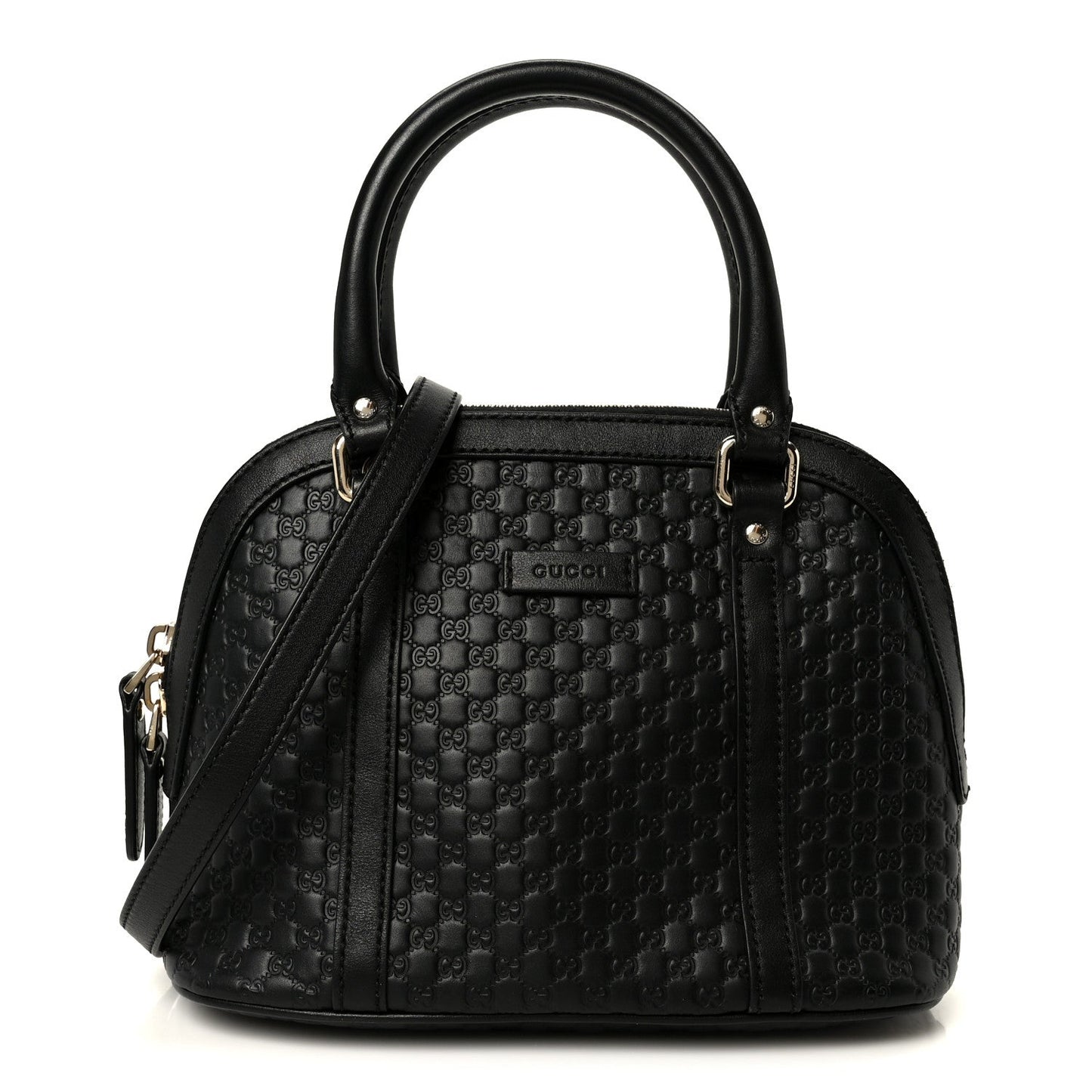 Microguccissima Mini Dome Bag Black