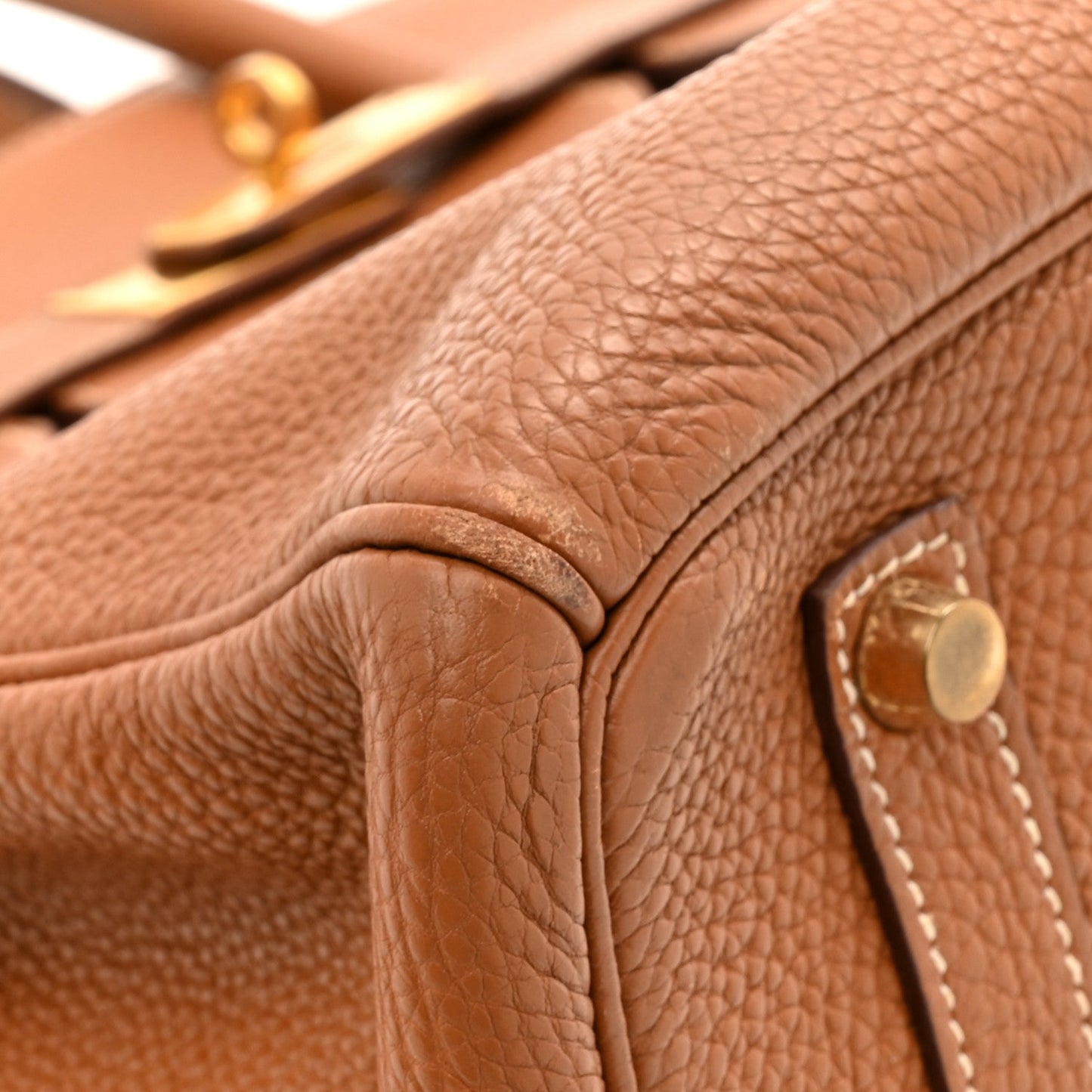 Togo Birkin 35 Gold