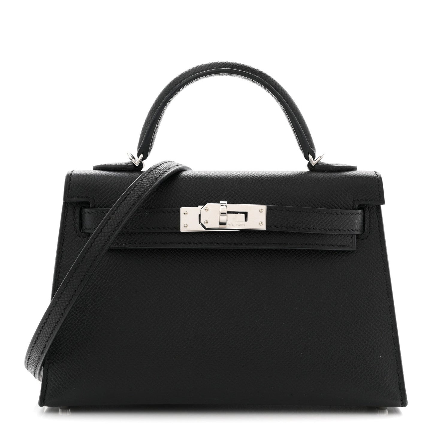 Epsom Mini Kelly Sellier 20 Black