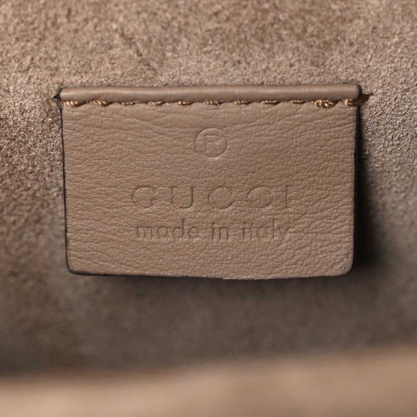 GG Supreme Monogram Mini Dionysus Shoulder Bag Taupe