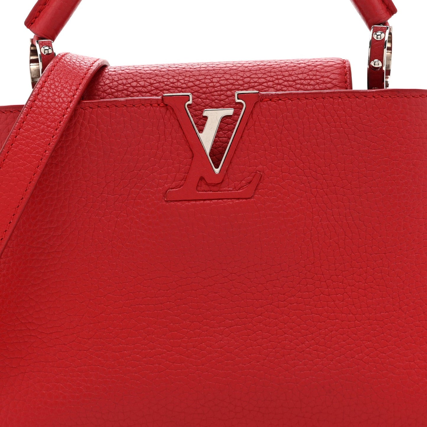 Taurillon Capucines BB Scarlet Red