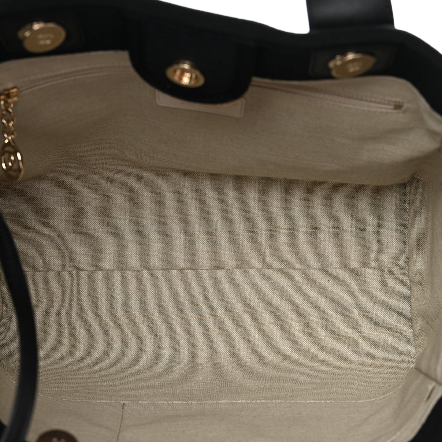 Mixed Fibers Small Deauville Tote Black