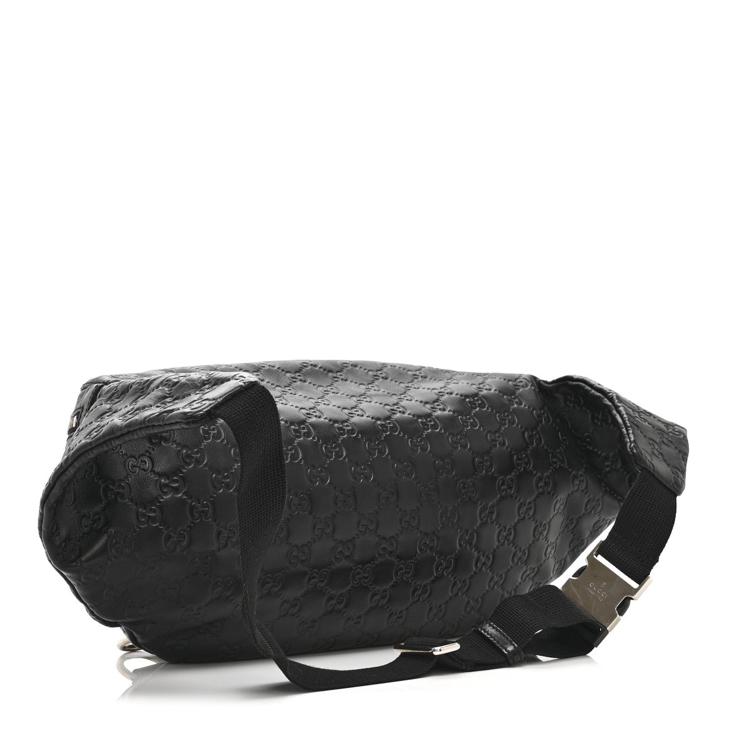 Guccissima Web Belt Bag Black