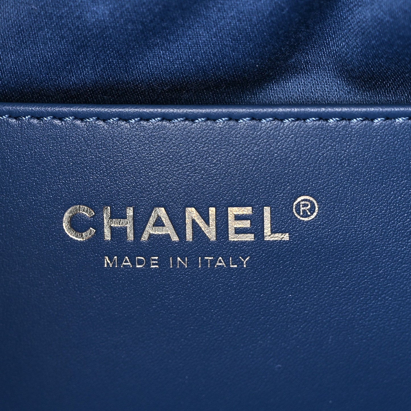 Washed Denim Quilted Mini Chanel 25 Handbag Blue