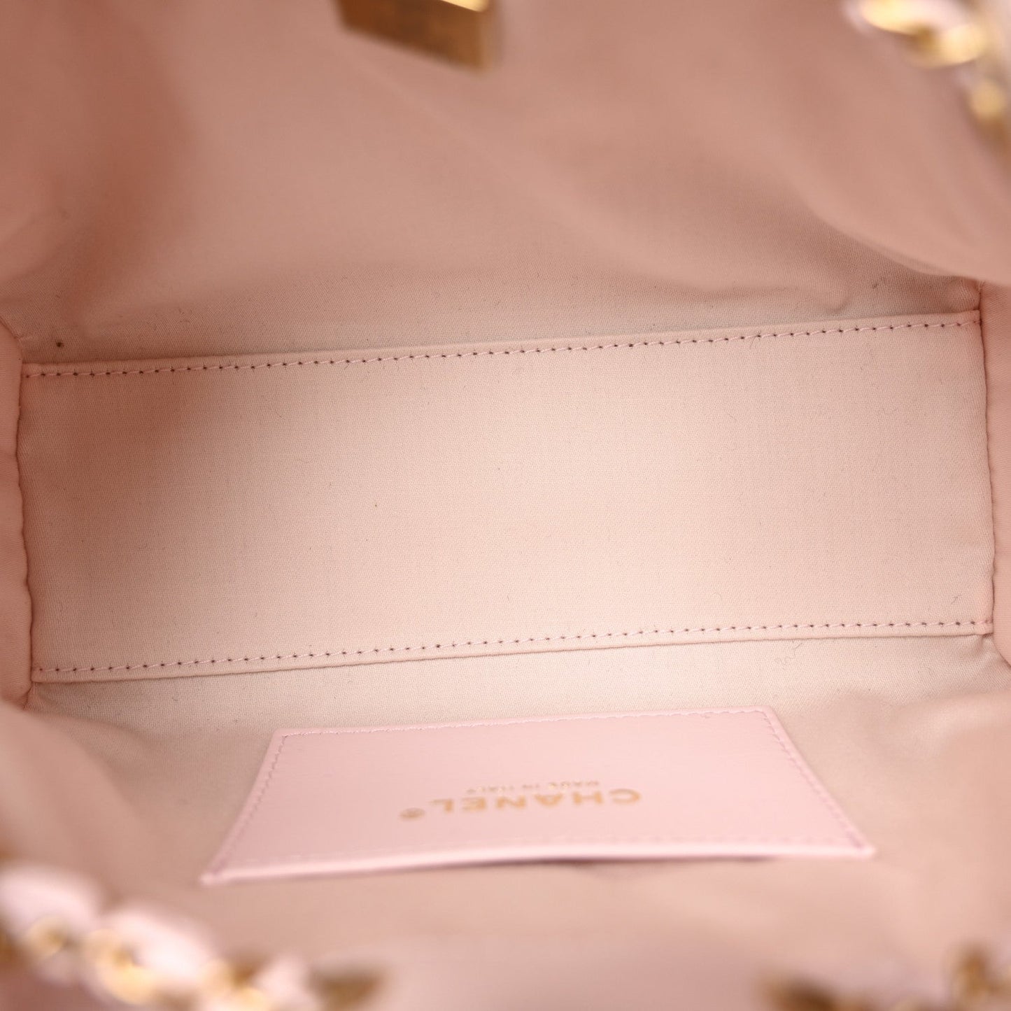 Caviar Quilted Mini Chanel 25 Handbag Light Pink