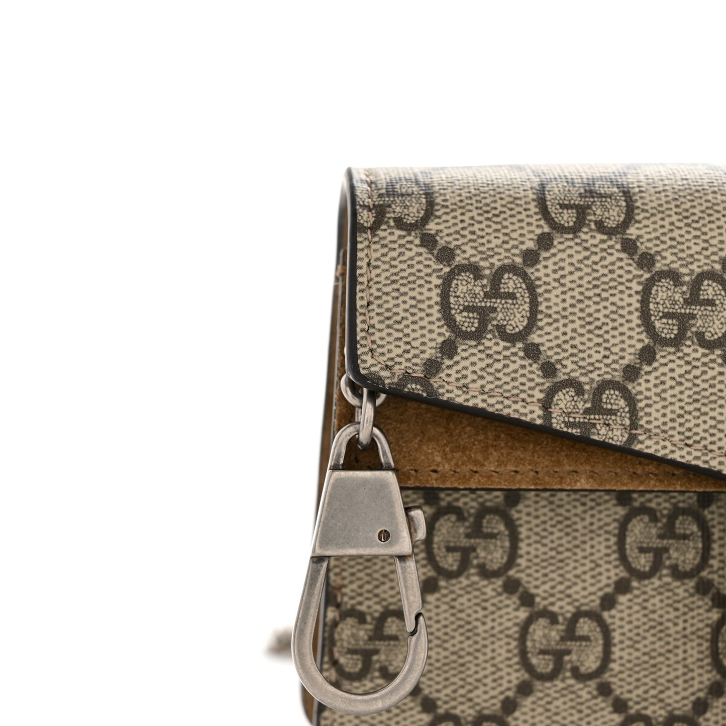 GG Supreme Monogram Super Mini Dionysus Shoulder Bag Taupe