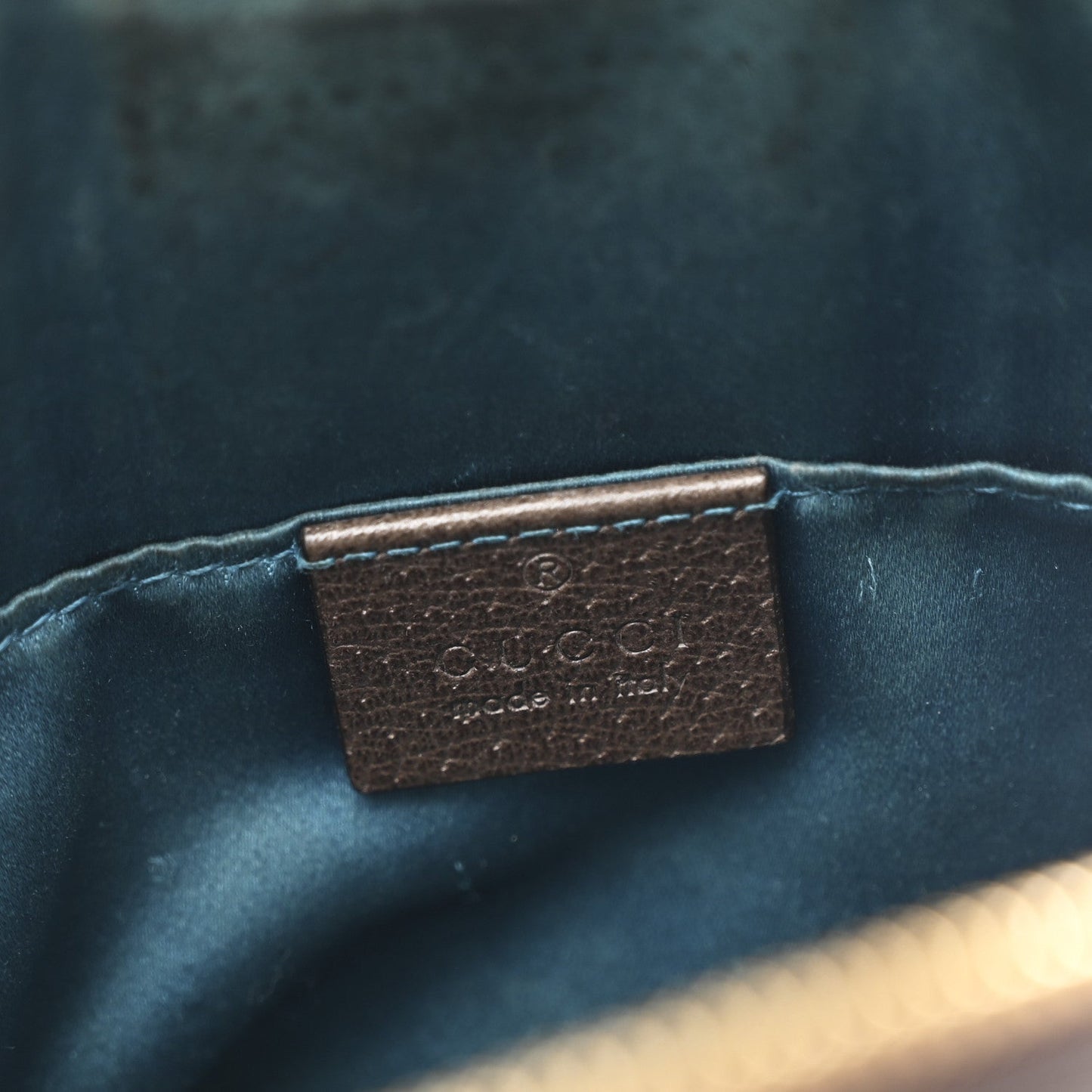 GG Supreme Monogram Textured Dollar Calfskin Web Small Ophidia Dome Shoulder Bag Beige Ebony New Acero