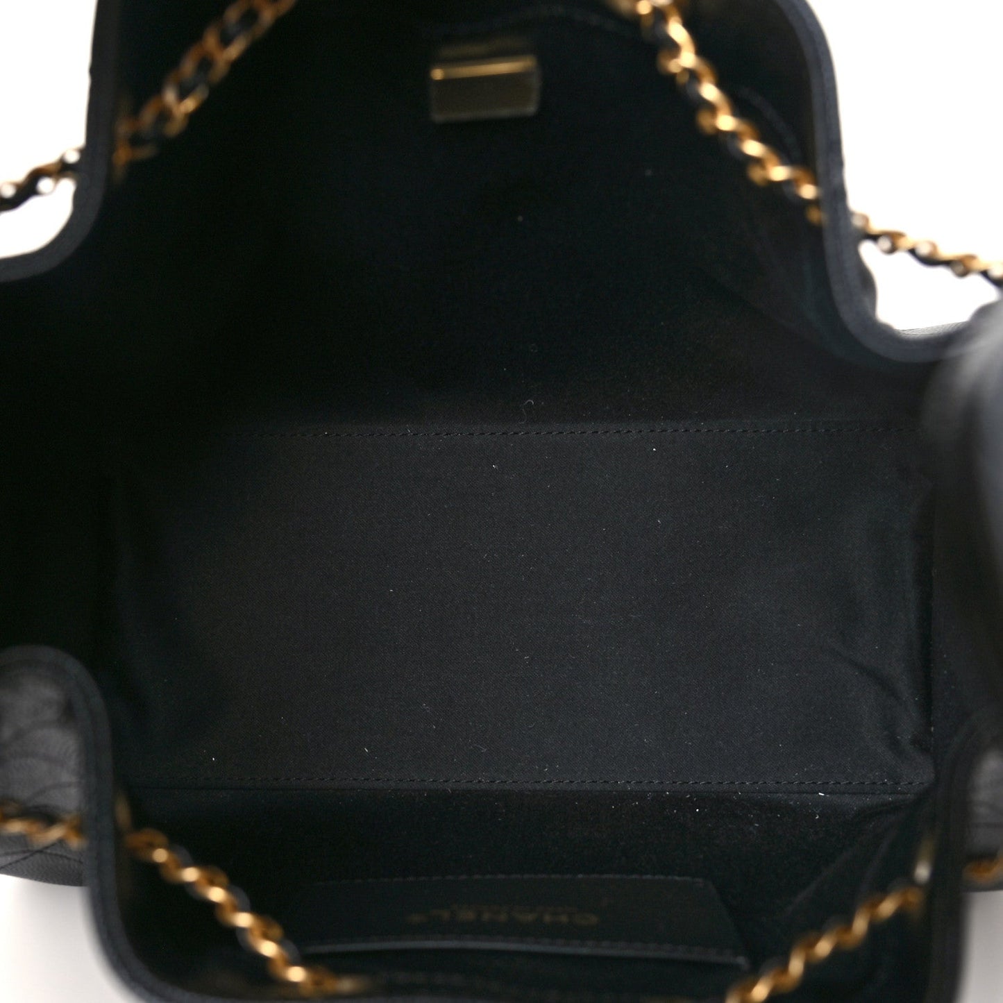 Caviar Quilted Small Chanel 25 Handbag Black