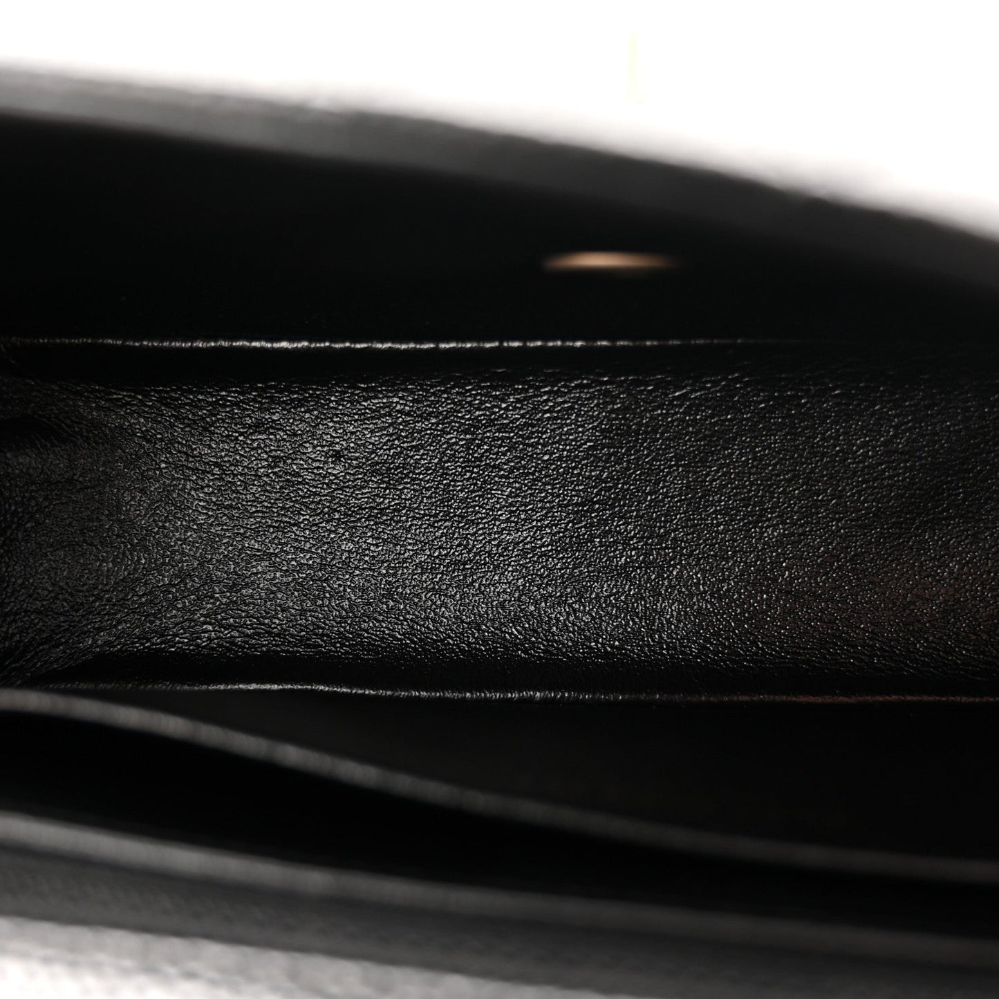 Caviar Quilted Mini Rectangular Flap Black