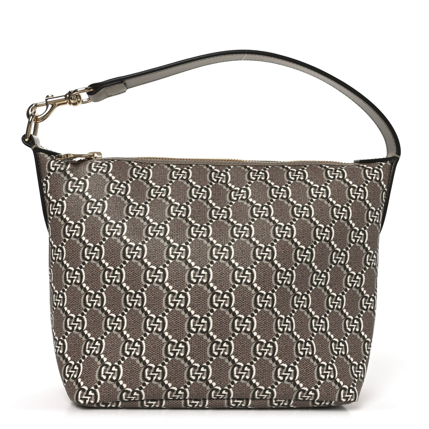 GG Shadow Monogram Super Mini Ophidia Shoulder Bag Taupe