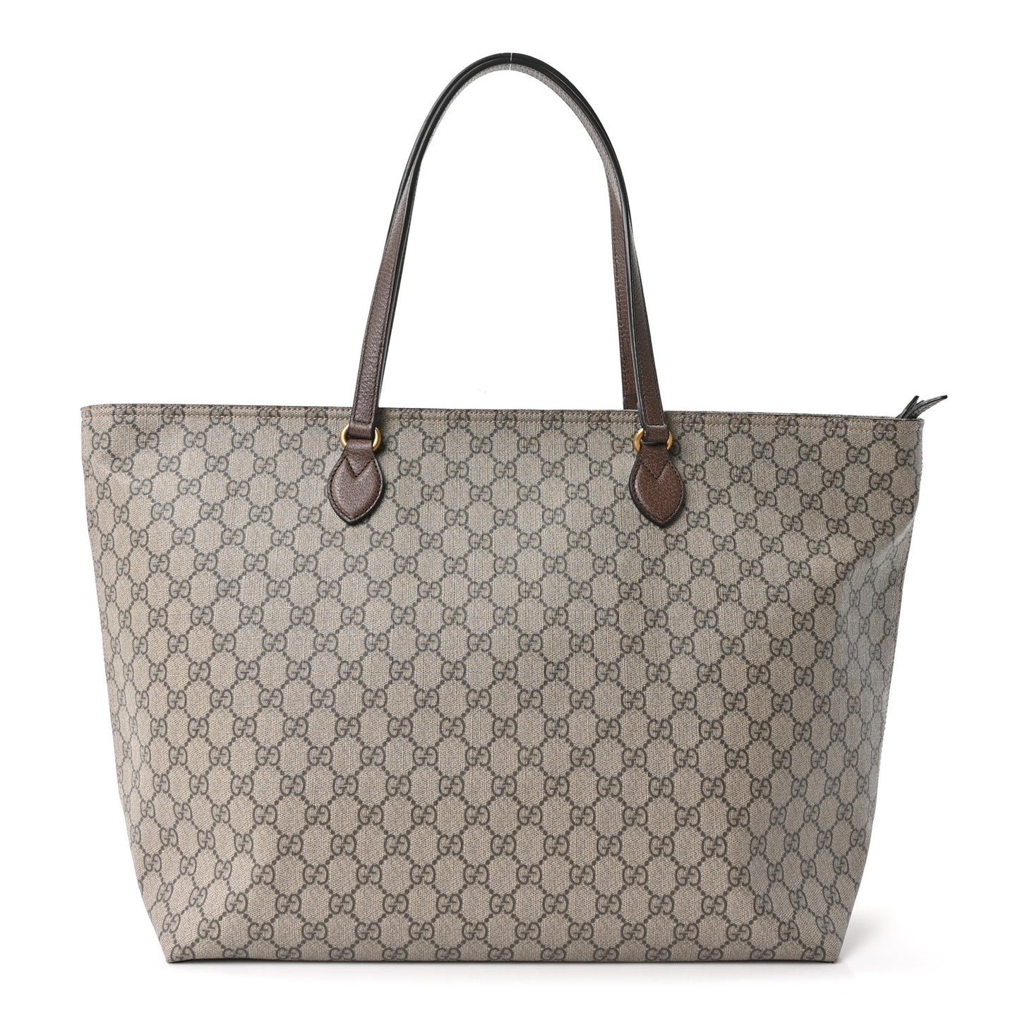 GG Supreme Monogram Medium Ophidia Shopping Tote Ebony