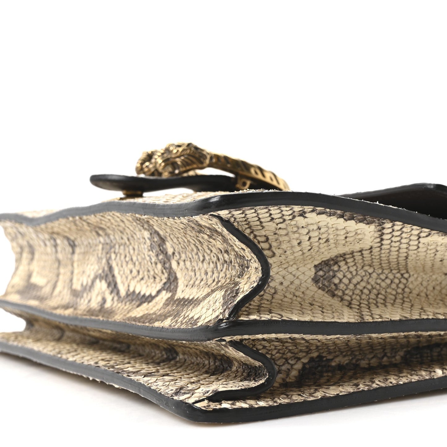Snakeskin Web Medium Dionysus Shoulder Bag Natural