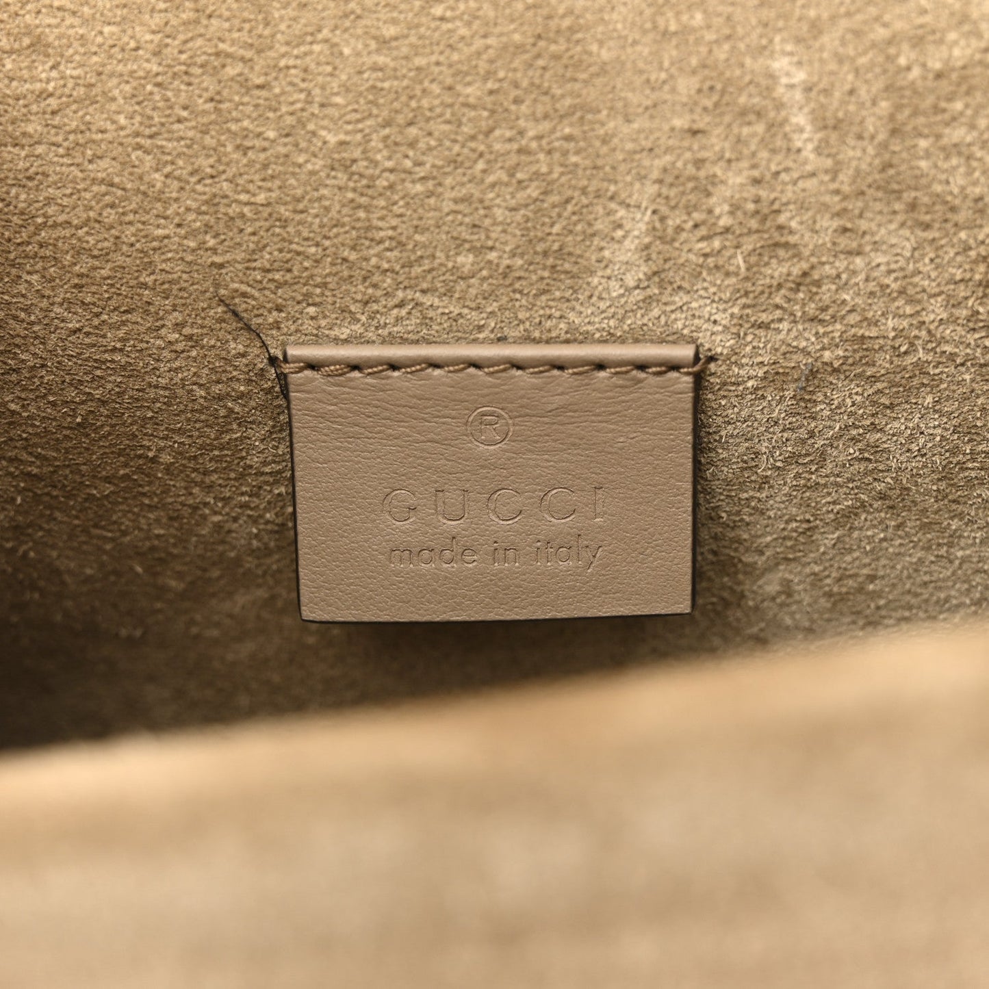 GG Supreme Monogram Mini Dionysus Shoulder Bag Taupe