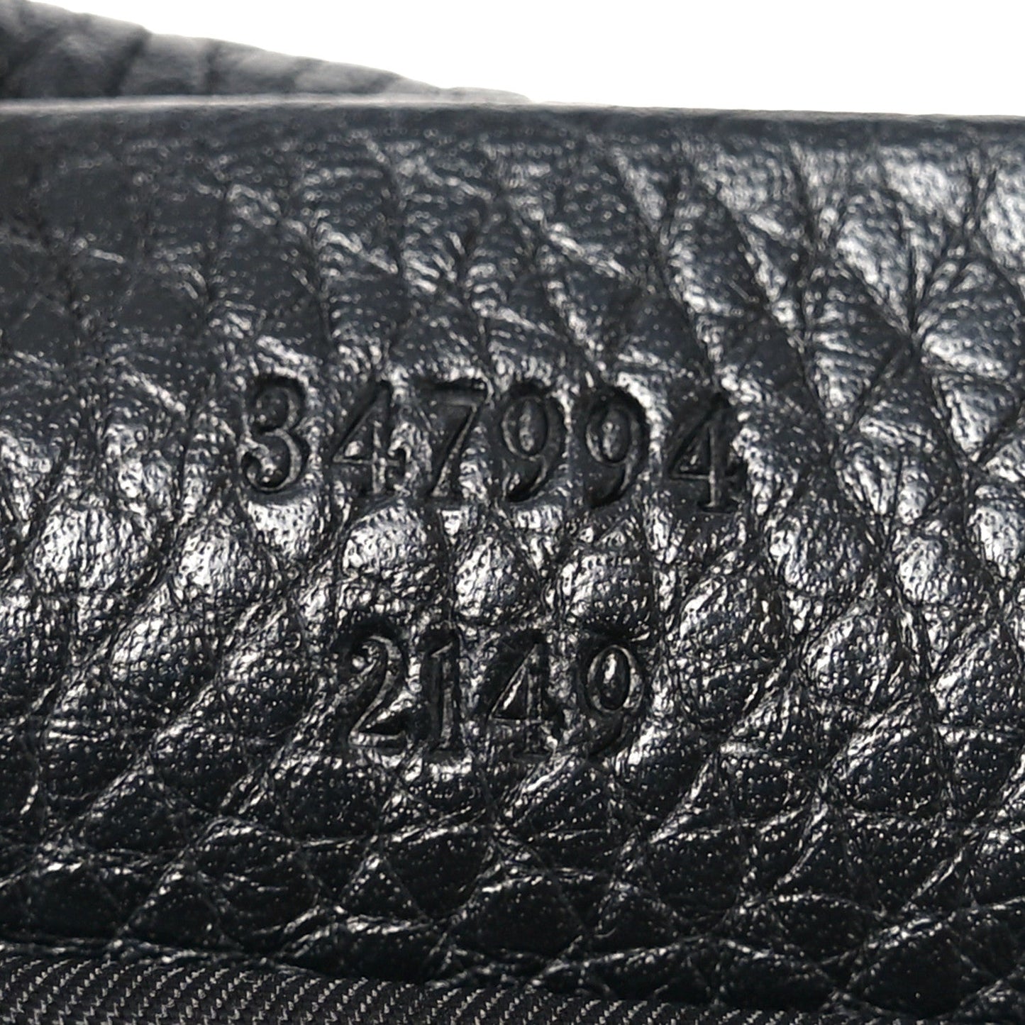 Pebbled Calfskin Small Soho Disco Bag Black