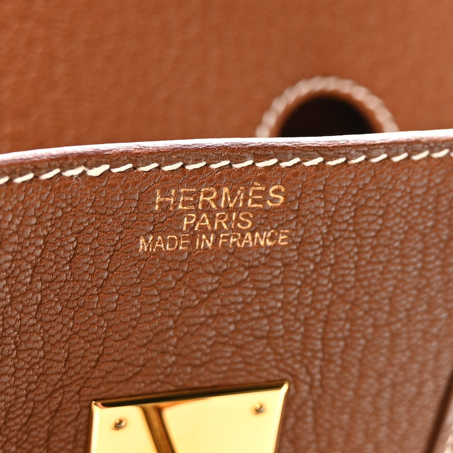 Chevre de Coromandel HAC Birkin 36 Gold