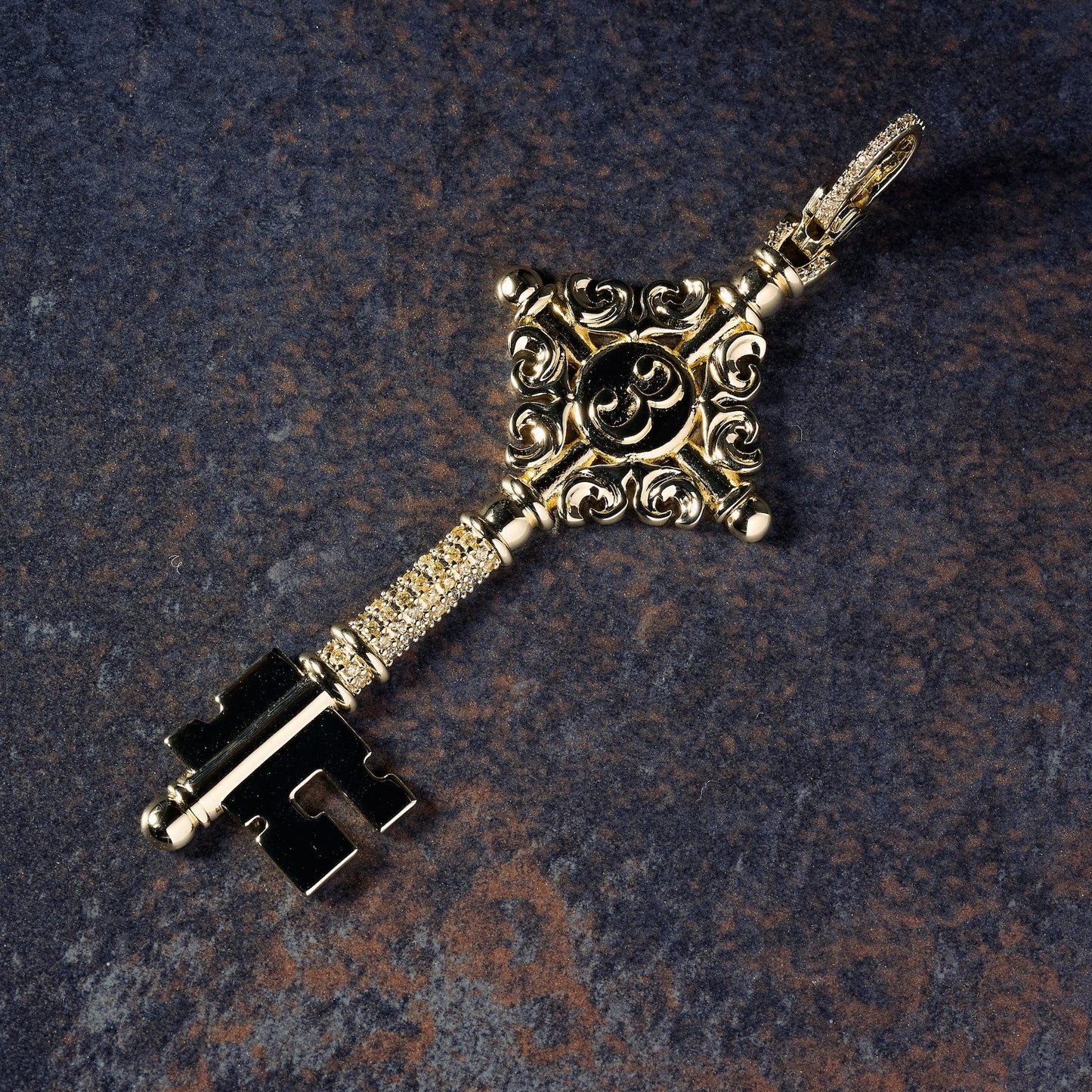GLD X Bloody Osiris Iced Carabiner + Key Clip On Bundle