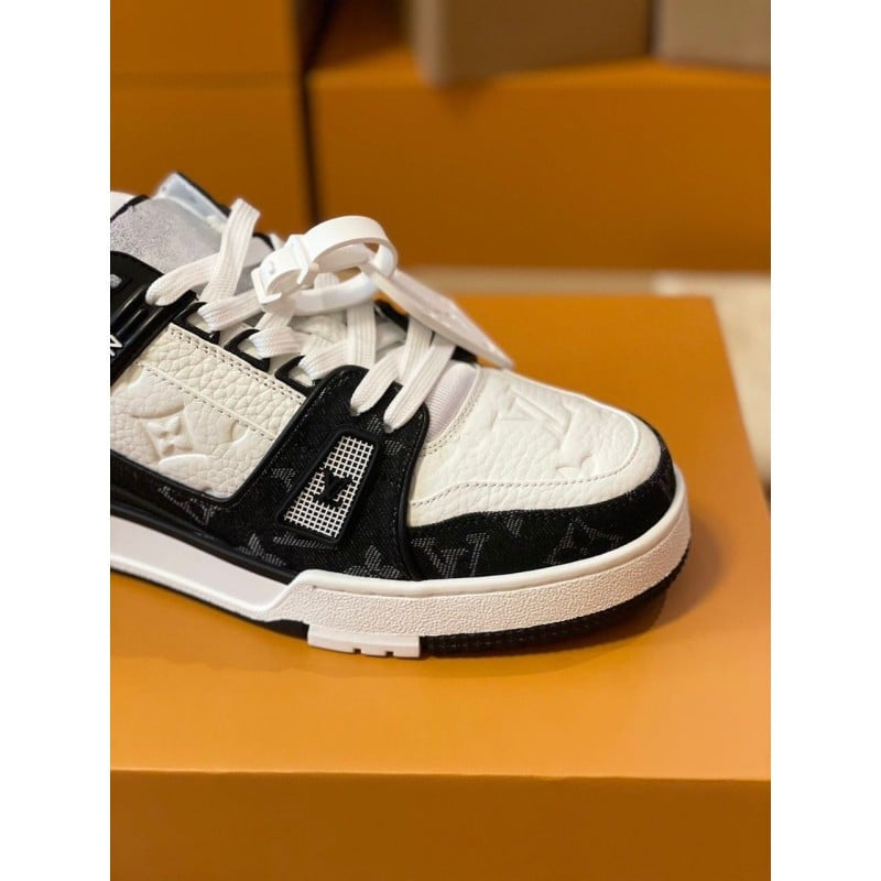 Louis Vuitton LV Trainer Sneaker ¡®Monogram Black Denim¡