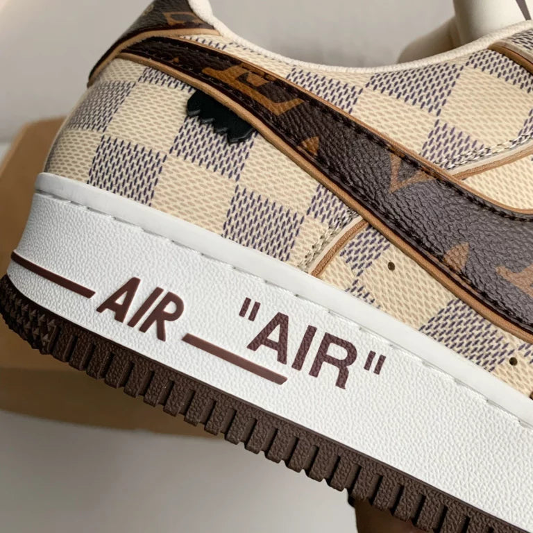 Louis Vuitton x Nike Air Force 1 Low ¡®Damier Canvas¡¯