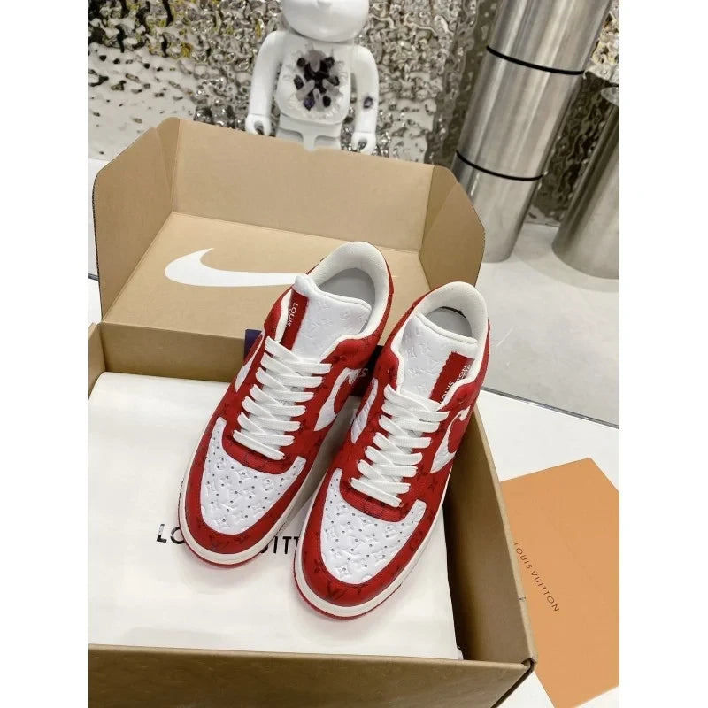Louis Vuitton x Nike Air Force 1 Low ¡®By Virgil Abloh White/Red¡¯