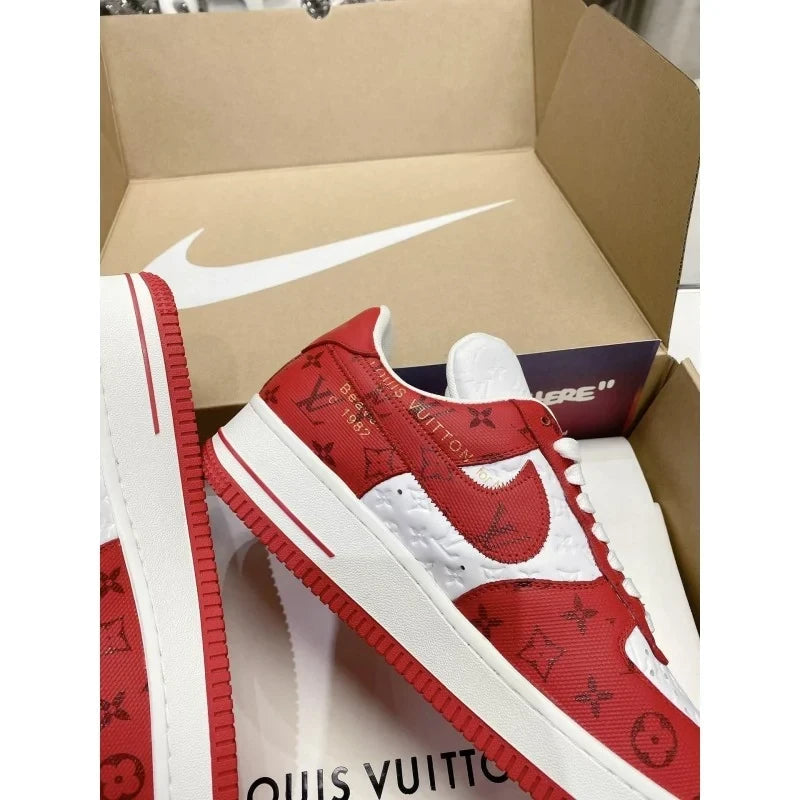 Louis Vuitton x Nike Air Force 1 Low ¡®By Virgil Abloh White/Red¡¯