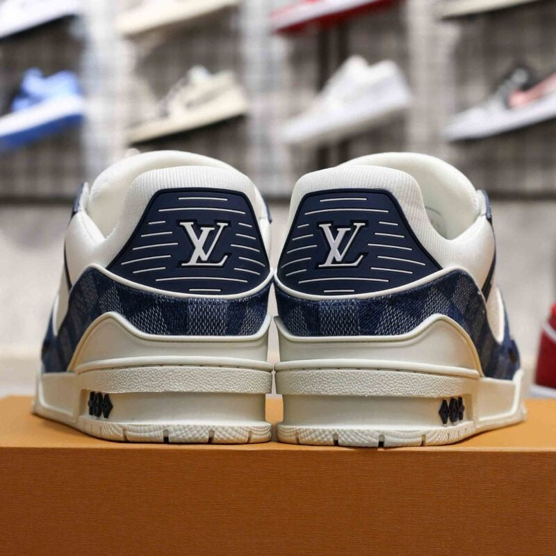 Louis Vuitton LV Trainer Sneaker ¡®Damier Denim Blue¡